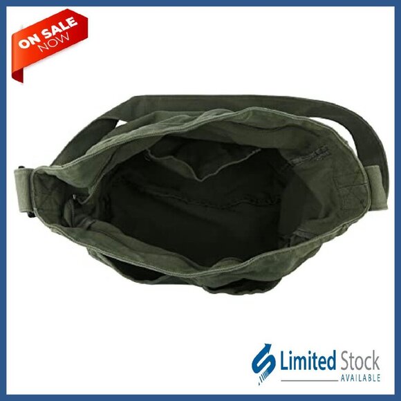 Canvas Hobo Tote with Multi-Pockets for Work Travel Daily Use - Picture 6 of 8